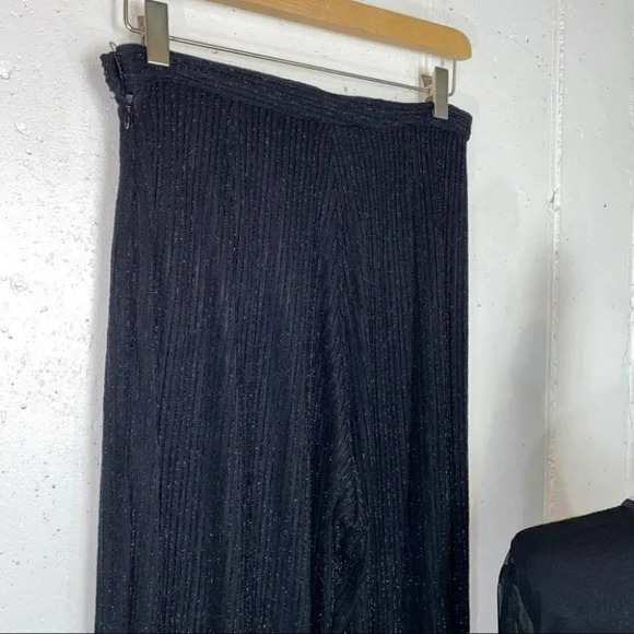 Jeffrey & Dara 2 piece pants & top  black‎ sheer glitter set - Picture 5 of 12